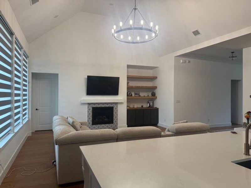 Furnished interior view inside a new home in , Prosper (Image 7). Furnished interior view inside a new home in , Prosper (Image 7).