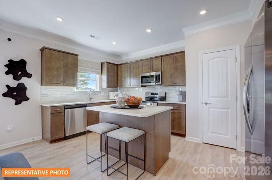 Furnished interior view inside a new home in Catawba Trace, Catawba (Image 24).
