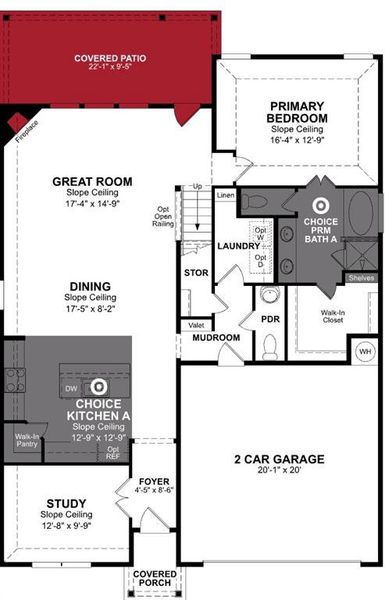 Beazer Homes Verandah Berkshire plan