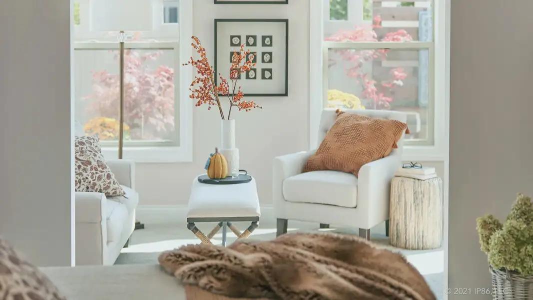 Representative furnished interior of a home built from the Palazzo by Epcon Communities in The Courtyards by The Manor, Alpharetta (Image 16).