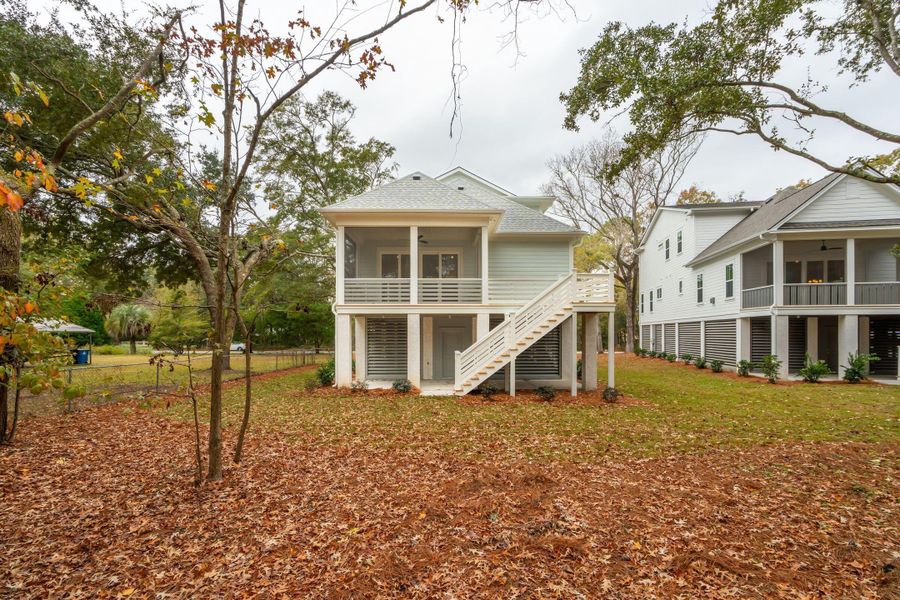 Exterior details and patio area of a home in , Mount Pleasant (Image 35).