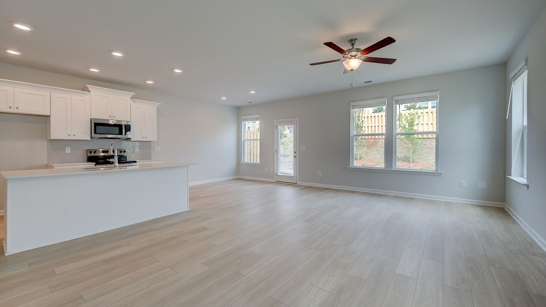 Furnished interior view inside a new home in Bowers Farm Townhomes, McDonough (Image 5).