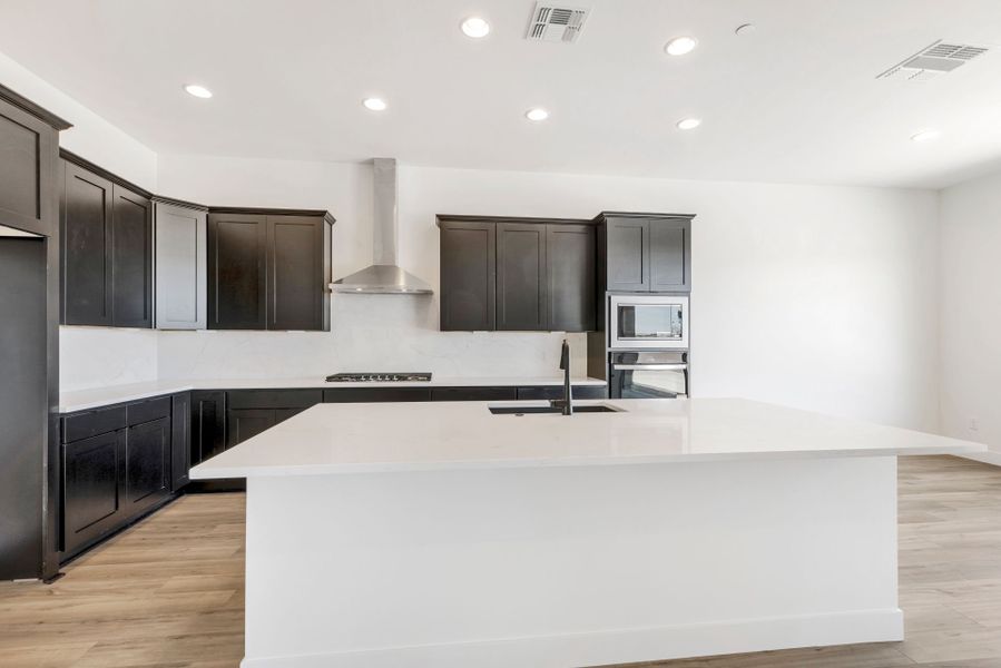 Furnished interior view inside a new home in Vistoso Canyon Estates, Oro Valley (Image 8).