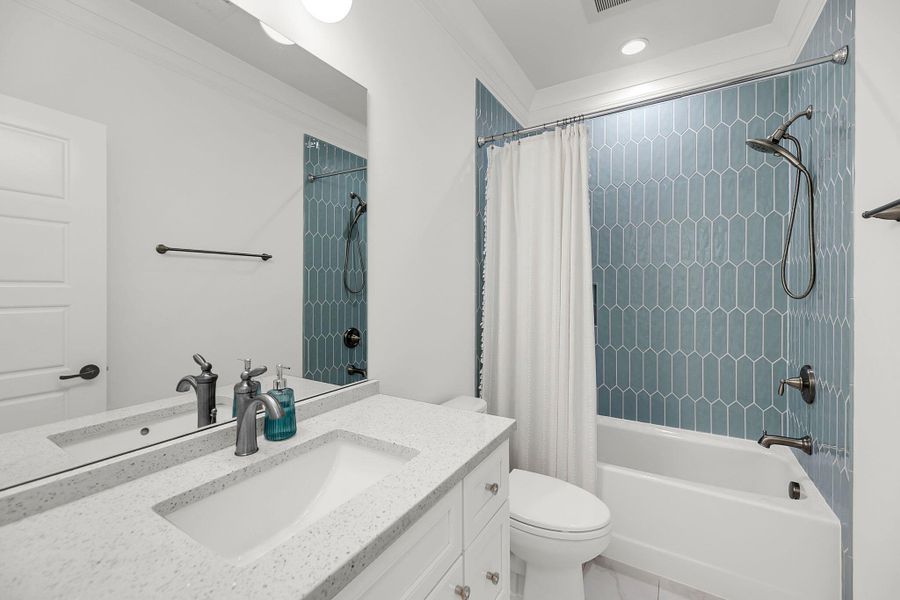 Furnished interior view inside a new home in , Mount Pleasant (Image 66). Furnished interior view inside a new home in , Mount Pleasant (Image 66).