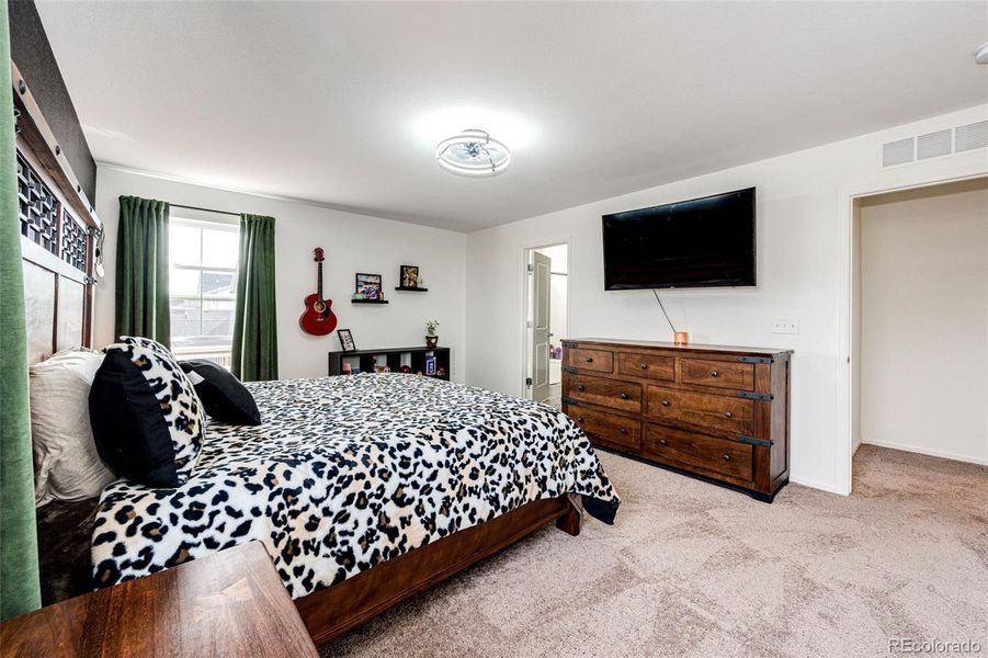 Furnished interior view inside a new home in Painted Prairie, Aurora (Image 7).