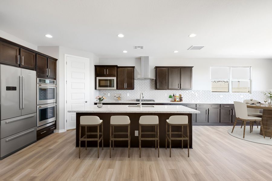 Representative furnished interior of a home built from the Yellowstone by Taylor Morrison in Artisan at Asante Passage Collection, Surprise (Image 3). Representative furnished interior of a home built from the Yellowstone by Taylor Morrison in Artisan at Asante Passage Collection, Surprise (Image 3).