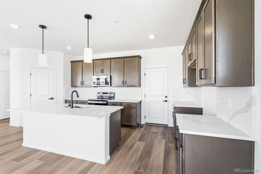 Furnished interior view inside a new home in , Erie (Image 7).