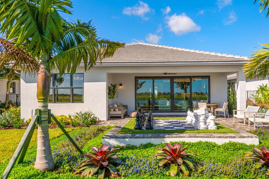 Representative exterior details of a home built from the Sandpiper by GL Homes in Valencia Parc at Riverland, Port St. Lucie (Image 3). Representative exterior details of a home built from the Sandpiper by GL Homes in Valencia Parc at Riverland, Port St. Lucie (Image 3).