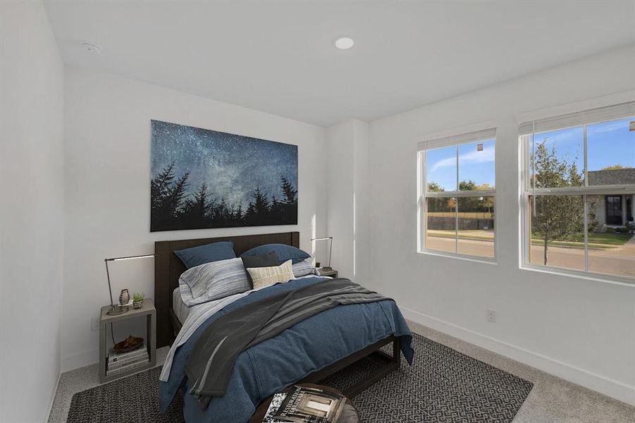 Furnished interior view inside a new home in Heritage Ranch, Sherman (Image 27).