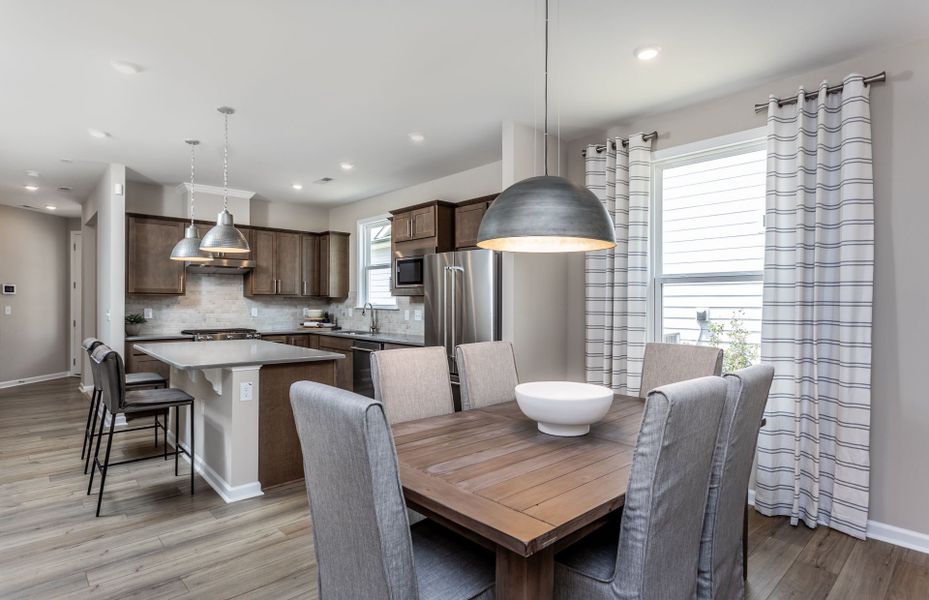 Representative furnished interior of a home built from the Contour by Del Webb in Del Webb at Chatham Park, Pittsboro (Image 9).