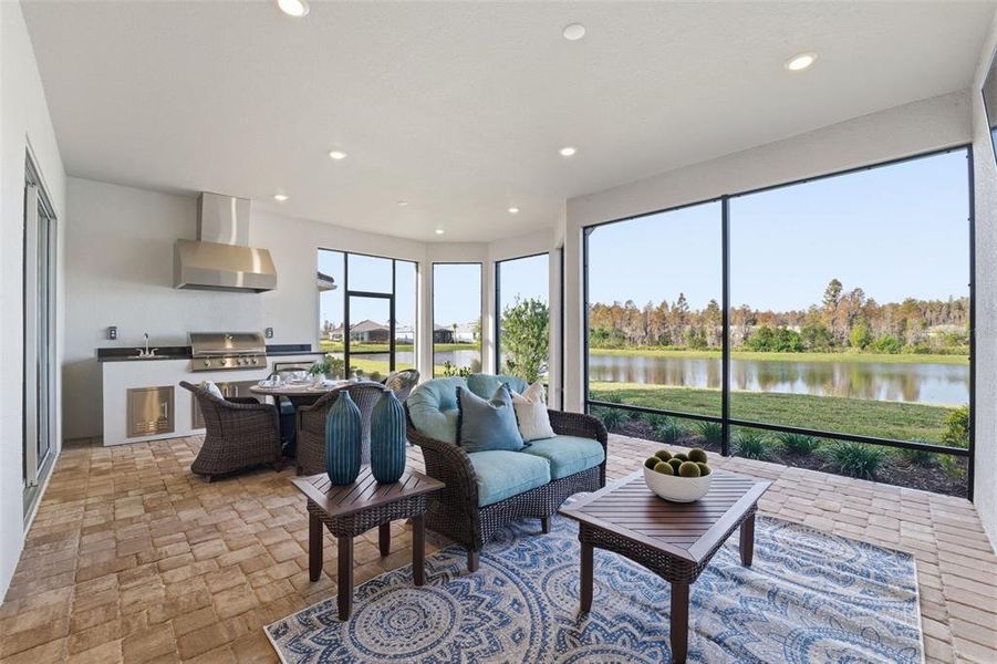 Furnished interior view inside a new home in , Wesley Chapel (Image 31). Furnished interior view inside a new home in , Wesley Chapel (Image 31).