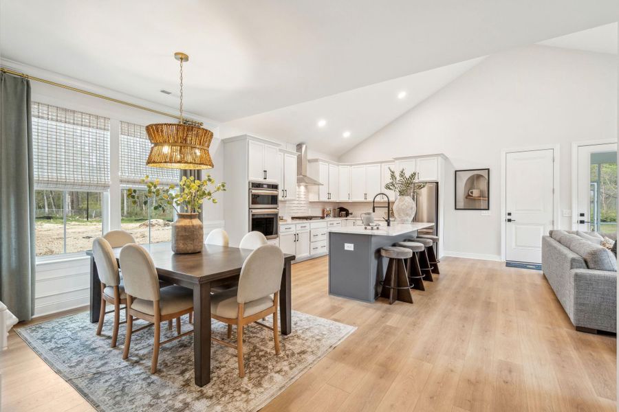 Furnished interior view inside a new home in Sweetgrass Station, Summerville (Image 47). Furnished interior view inside a new home in Sweetgrass Station, Summerville (Image 47).