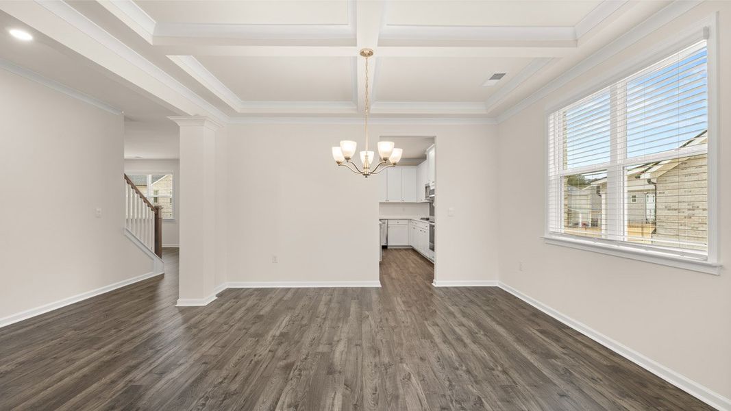 Spacious, unfurnished interior of a new home in The Gates at Pates Creek, Hampton (Image 21).