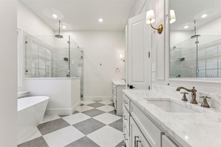 Furnished interior view inside a new home in , Fort Worth (Image 7). Furnished interior view inside a new home in , Fort Worth (Image 7).