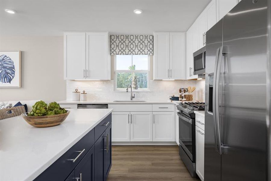 Representative furnished interior of a home built from the Henry by Ryan Homes in Royal Oaks Single-Family Homes, Hardeeville (Image 2).
