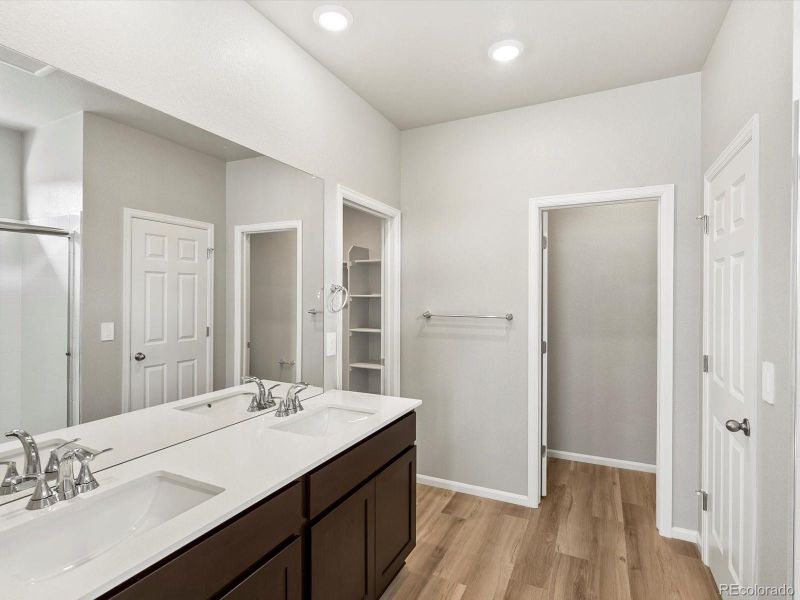 Furnished interior view inside a new home in Poudre Heights: The Lakes Collection, Windsor (Image 8).