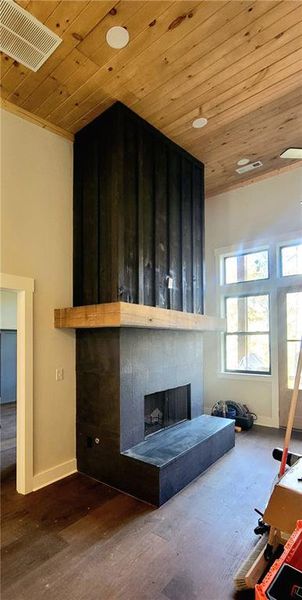 In-progress construction of a new home in , Ellijay, GA (Image 23).