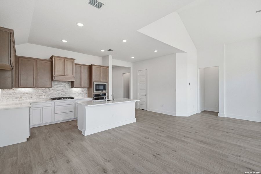 Furnished interior view inside a new home in Stillwater Ranch, San Antonio (Image 8).