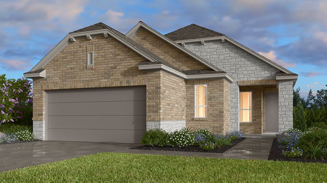 Representative exterior photo of a completed home built from the Alpine by Taylor Morrison in Nolina 45s, Georgetown, TX (Image 4).