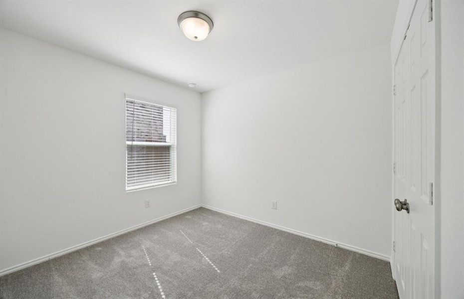 *floorplan representation, not actual home - Spacious secondary bedroom *floorplan representation, not actual home - Spacious secondary bedroom