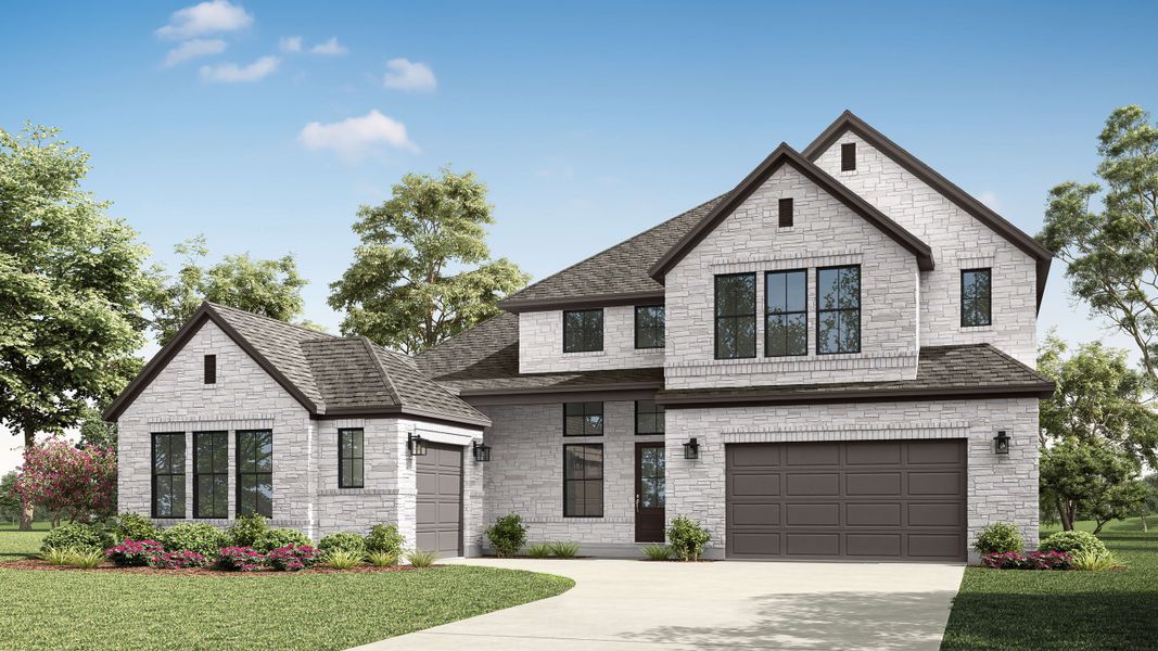 Representative exterior photo of a completed home built from the Altura by Tri Pointe Homes in Noven, Leander, TX (Image 26). Representative exterior photo of a completed home built from the Altura by Tri Pointe Homes in Noven, Leander, TX (Image 26).