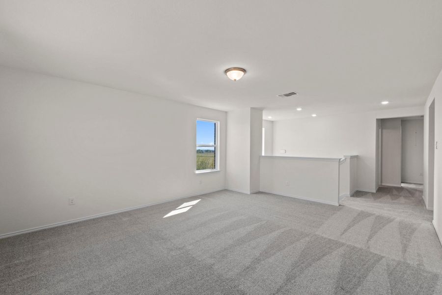 Spacious, unfurnished interior of a new home in Salerno - Heritage Collection, Round Rock (Image 30). Spacious, unfurnished interior of a new home in Salerno - Heritage Collection, Round Rock (Image 30).