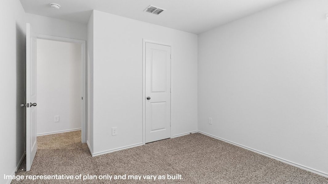 Representative unfurnished interior of a home built from the The Garner by D.R. Horton in Sereno Springs, Adkins (Image 27). Representative unfurnished interior of a home built from the The Garner by D.R. Horton in Sereno Springs, Adkins (Image 27).