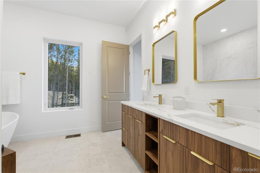 Furnished interior view inside a new home in , Idaho Springs (Image 7). Furnished interior view inside a new home in , Idaho Springs (Image 7).