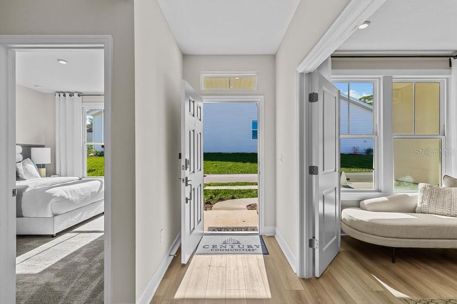 Furnished interior view inside a new home in The Cypress Series at Reserve East, Flagler Beach (Image 33).