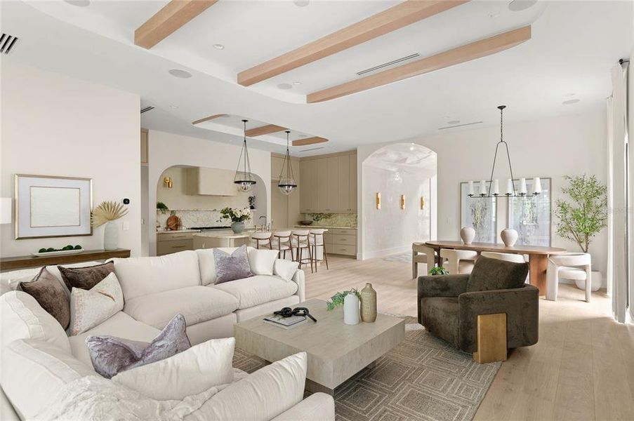 Furnished interior view inside a new home in , Winter Park (Image 19).