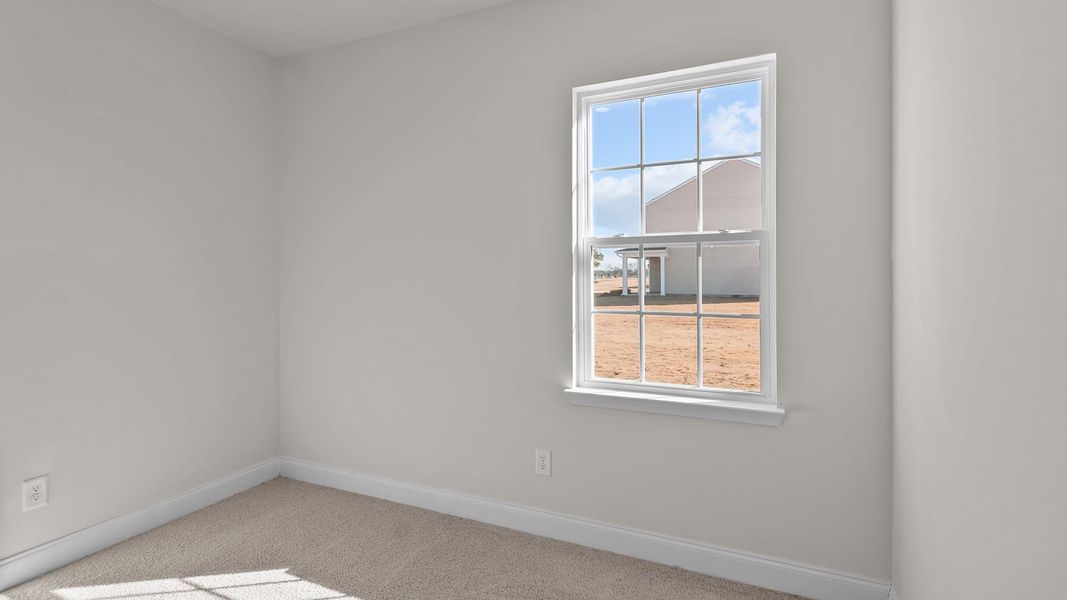 Spacious, unfurnished interior of a new home in Bedford Place, Wilson (Image 14). Spacious, unfurnished interior of a new home in Bedford Place, Wilson (Image 14).