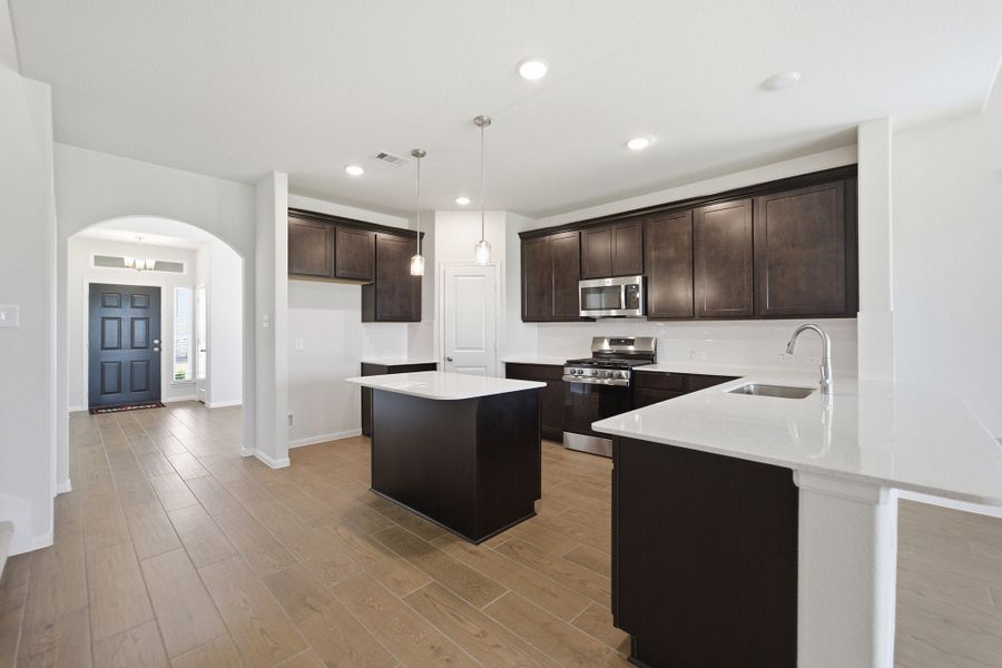 Furnished interior view inside a new home in Wildrye, Waller (Image 9).