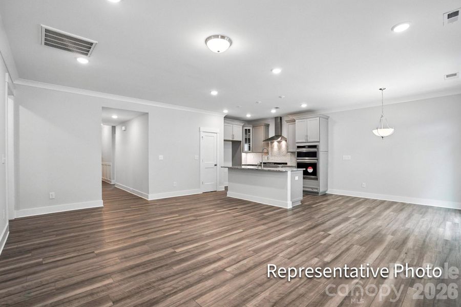 Spacious, unfurnished interior of a new home in Ashton Park, Monroe (Image 10).