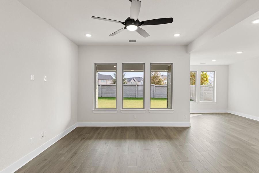 Spacious, unfurnished interior of a new home in Discovery Collection at Painted Tree Village, McKinney (Image 14). Spacious, unfurnished interior of a new home in Discovery Collection at Painted Tree Village, McKinney (Image 14).