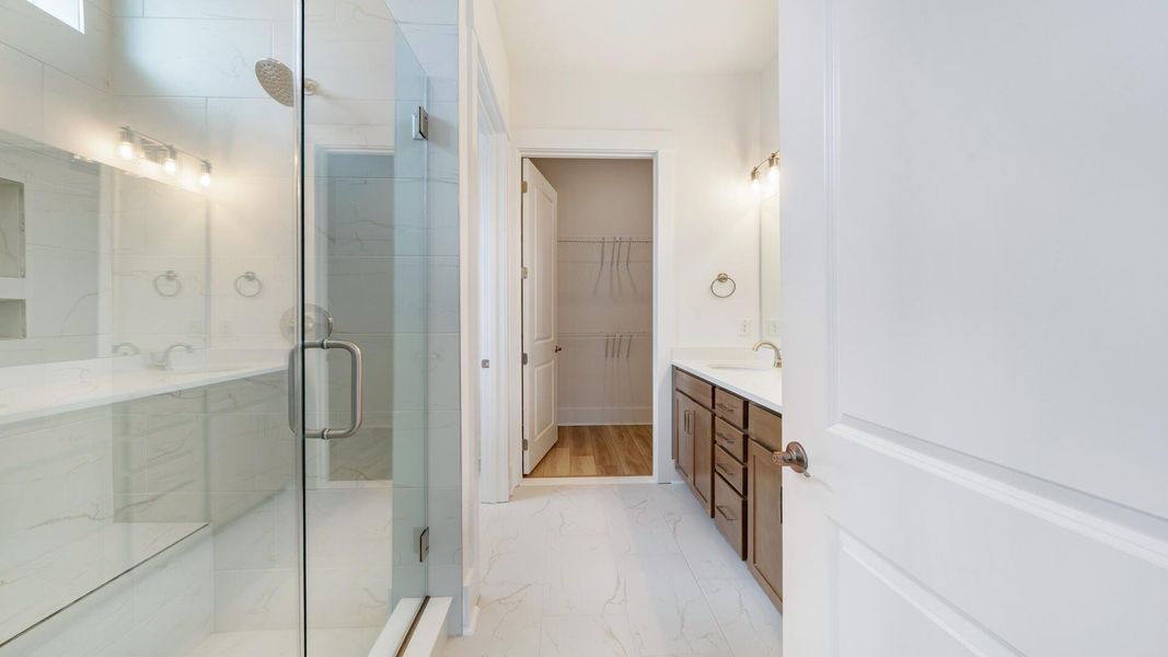 Furnished interior view inside a new home in , Summerville (Image 9).