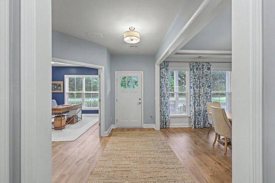 Furnished interior view inside a new home in Sea Island Preserve, Johns Island (Image 35).