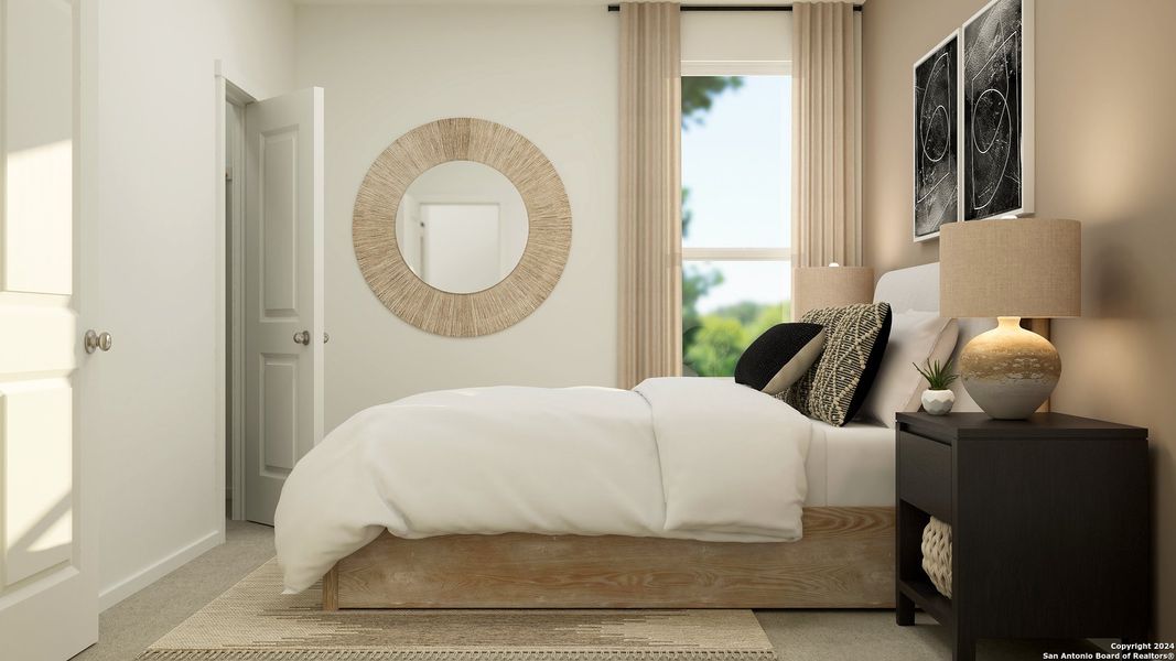 Furnished interior view inside a new home in Brookmill, San Antonio (Image 2). Furnished interior view inside a new home in Brookmill, San Antonio (Image 2).