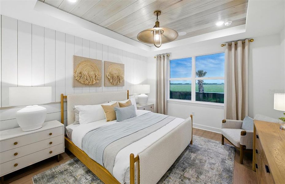 Furnished interior view inside a new home in Lakeview Estates, Palm Coast (Image 13).