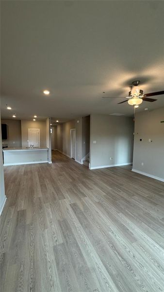 From Family Room to Kitchen