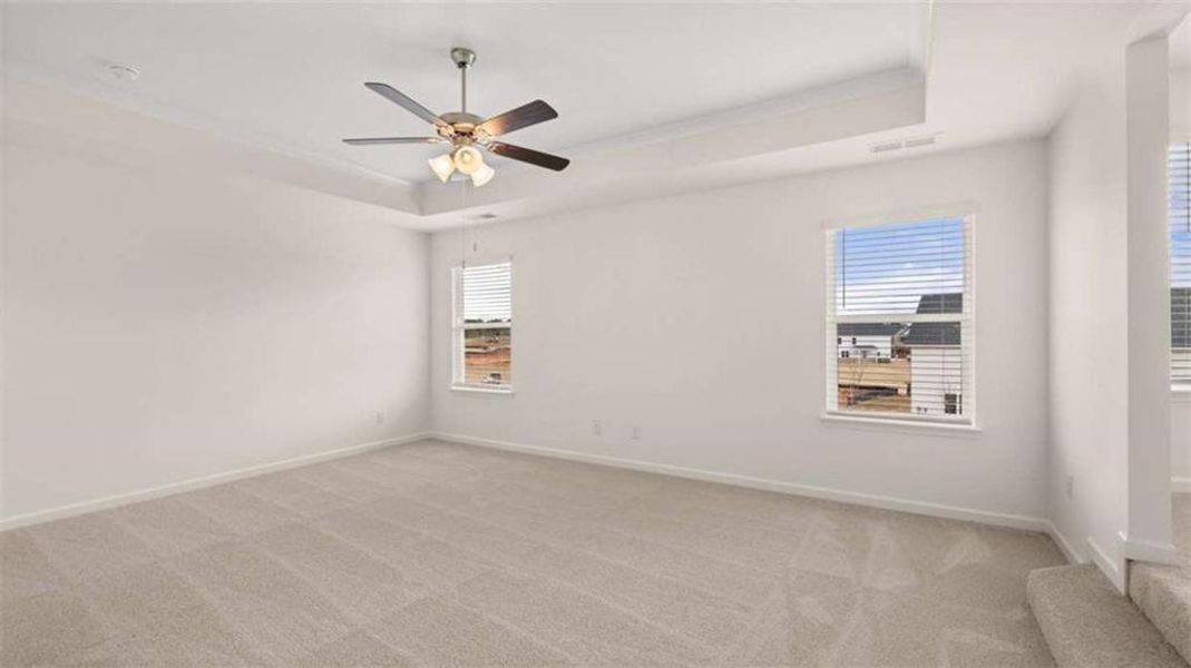Spacious, unfurnished interior of a new home in The Gates at Pates Creek, Hampton (Image 35).