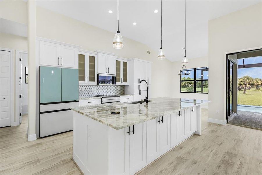 Furnished interior view inside a new home in , Punta Gorda (Image 10).
