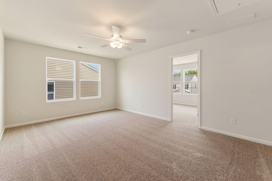 Spacious, unfurnished interior of a new home in Mayfair Village, Spartanburg (Image 31). Spacious, unfurnished interior of a new home in Mayfair Village, Spartanburg (Image 31).