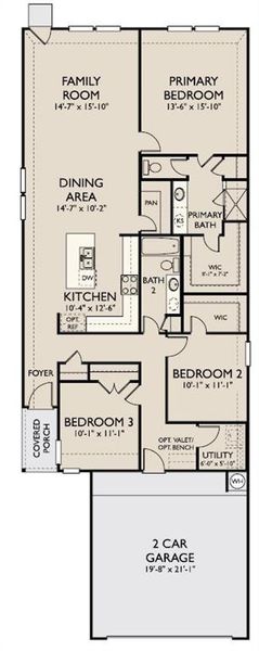 The Harrison Floor Plan