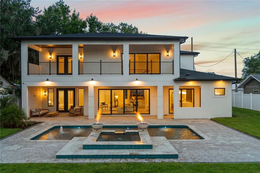 Front exterior of a new home in , Orlando, FL, highlighting curb appeal (Image 44). Front exterior of a new home in , Orlando, FL, highlighting curb appeal (Image 44).
