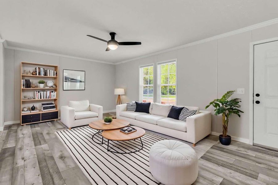 Furnished interior view inside a new home in , Holly Hill (Image 7).