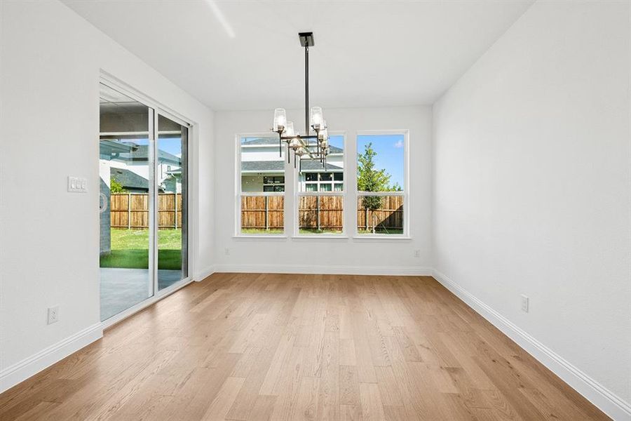 Spacious, unfurnished interior of a new home in Impression 55s, Frisco (Image 12).