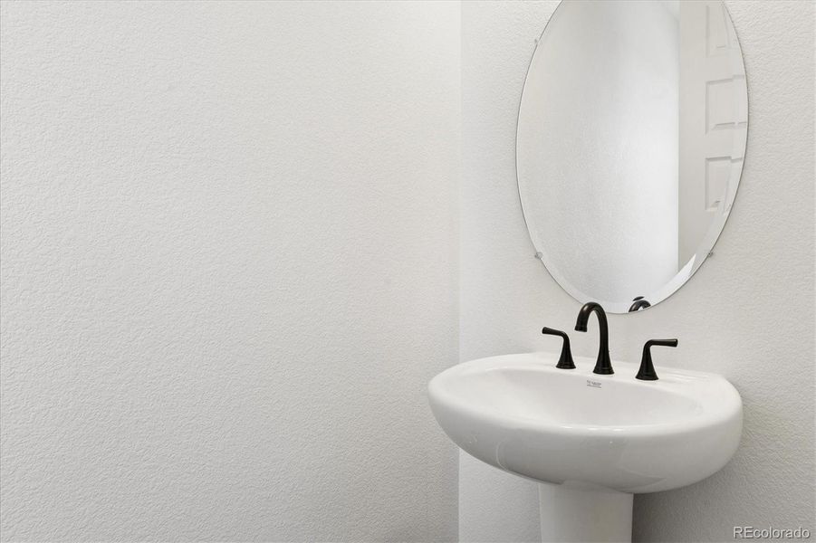 Close-up of interior finishes inside a home in The Summit at Meridian, Englewood (Image 9).