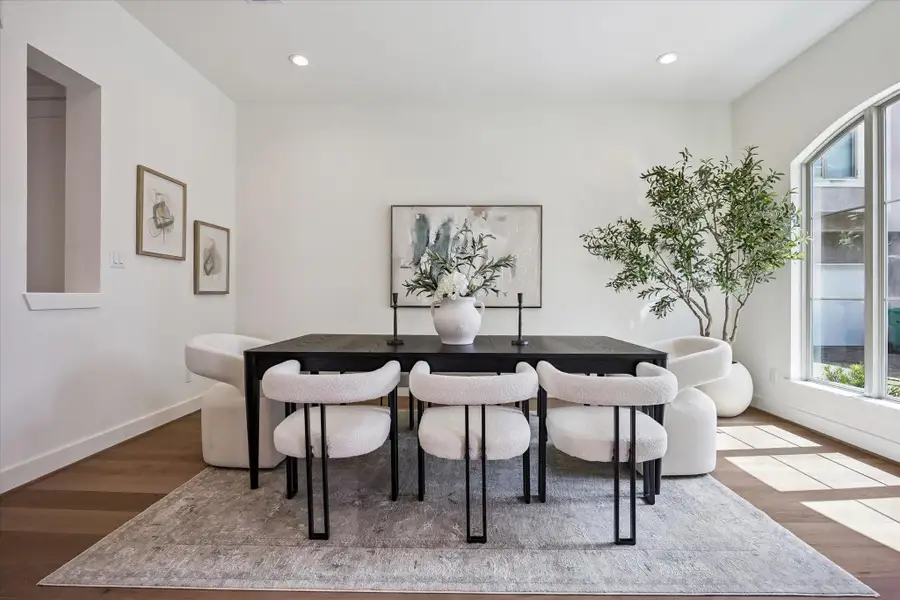 Furnished interior view inside a new home in , Houston (Image 7).