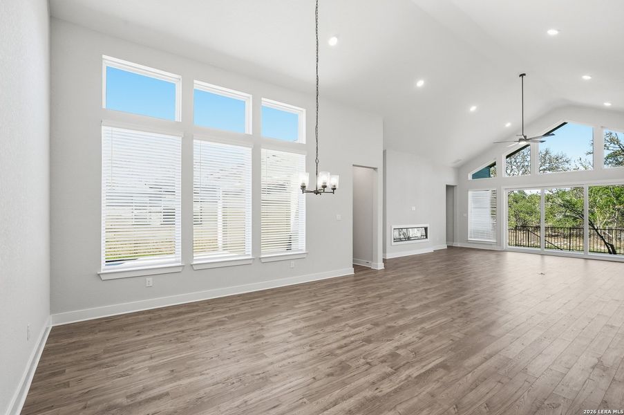 Spacious, unfurnished interior of a new home in Potranco Oaks, Castroville (Image 44).