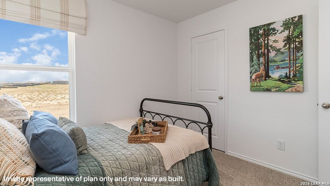 Furnished interior view inside a new home in Redbird Ranch, San Antonio (Image 31).